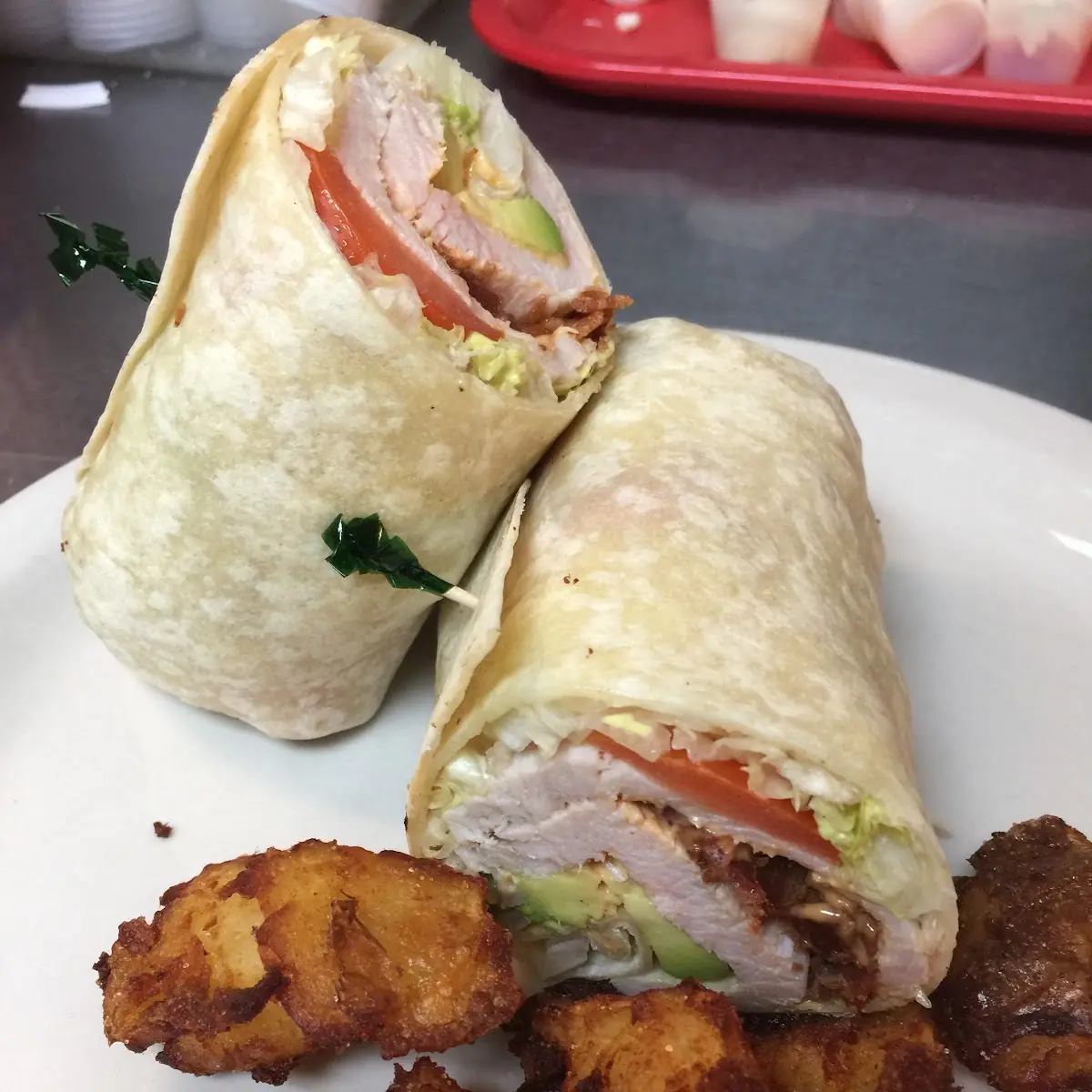 Grilled Chicken Caesar Wrap