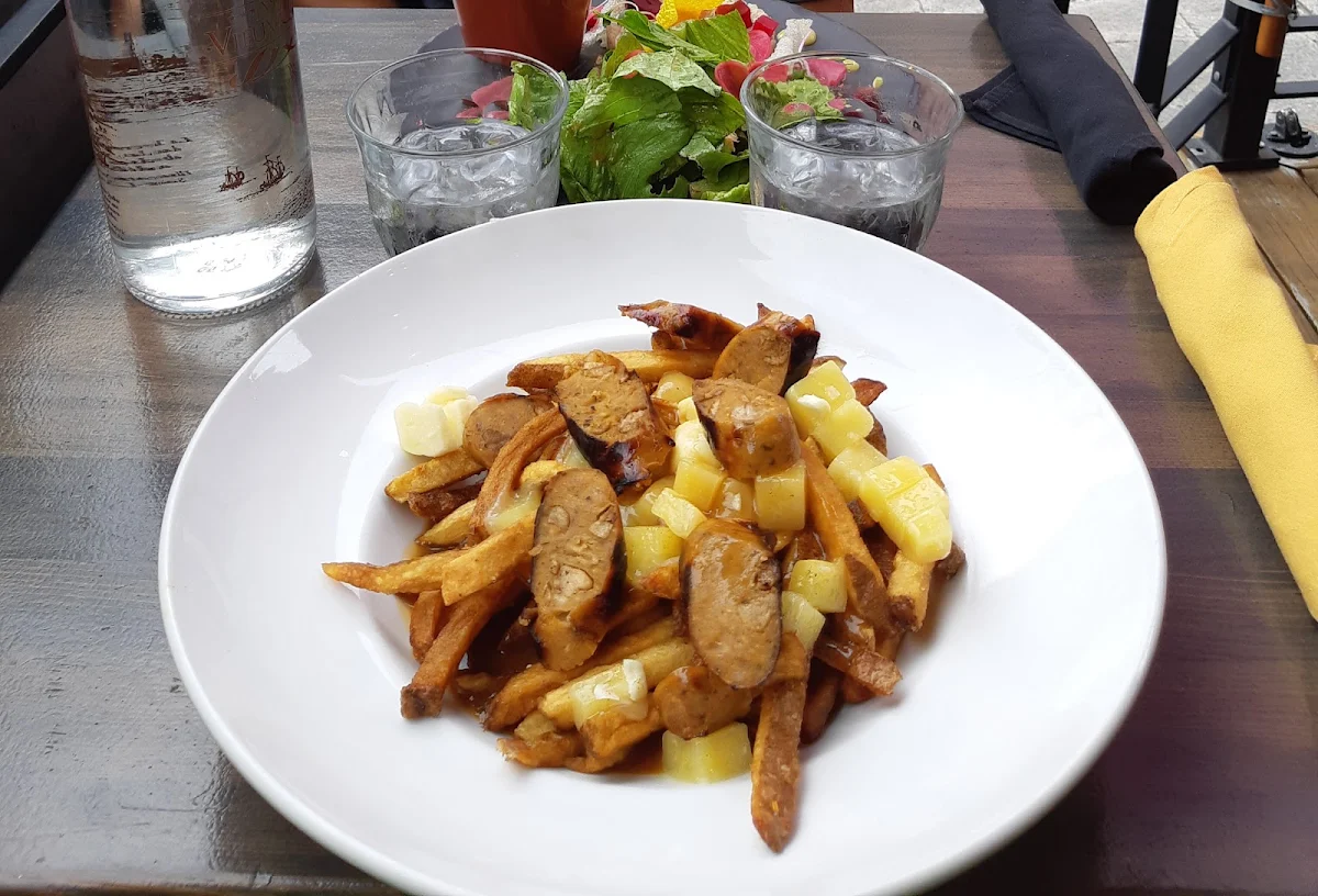 Poutine à La Pintade Sans Gluten, Bistro Hortus