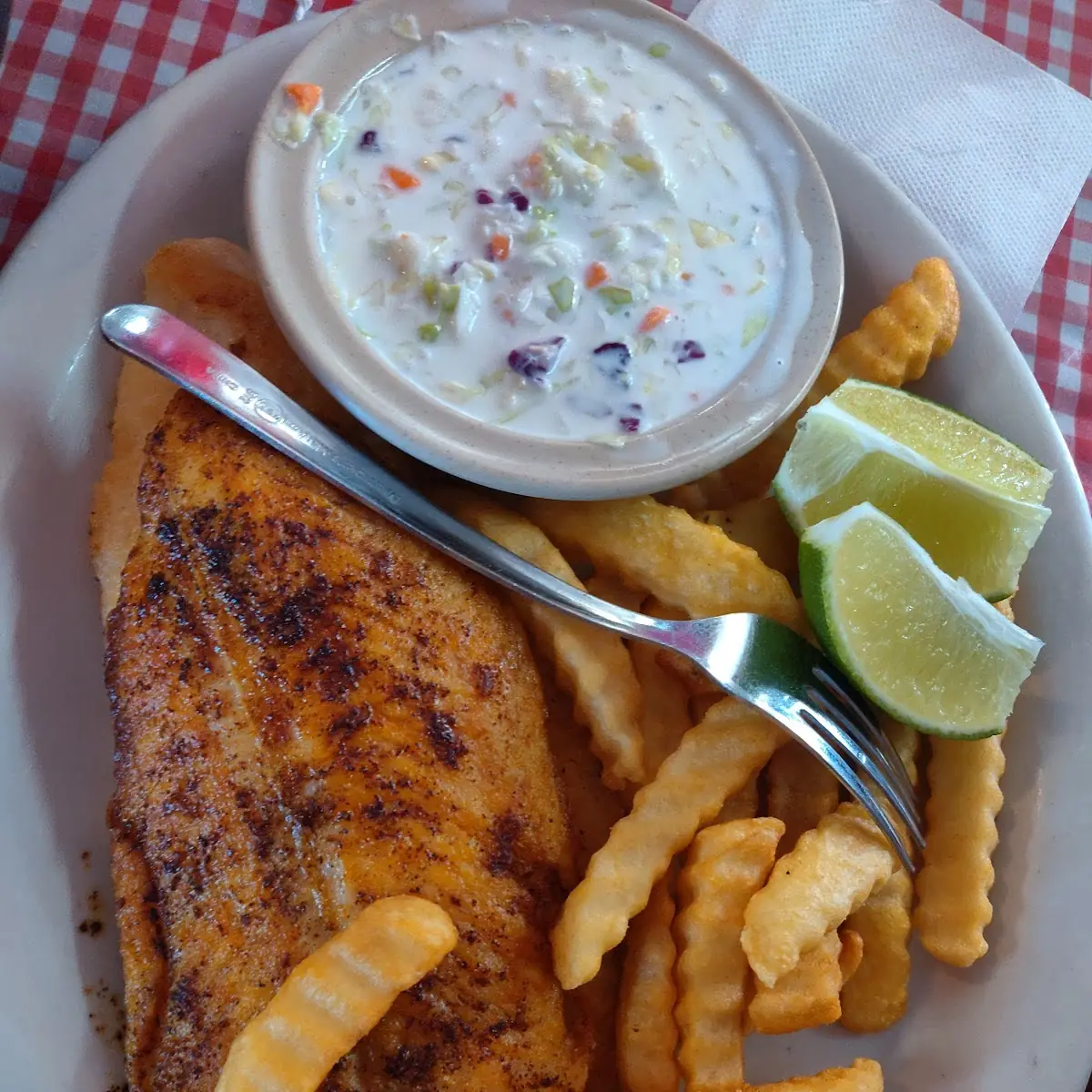 All You Can Eat Blackened Fish