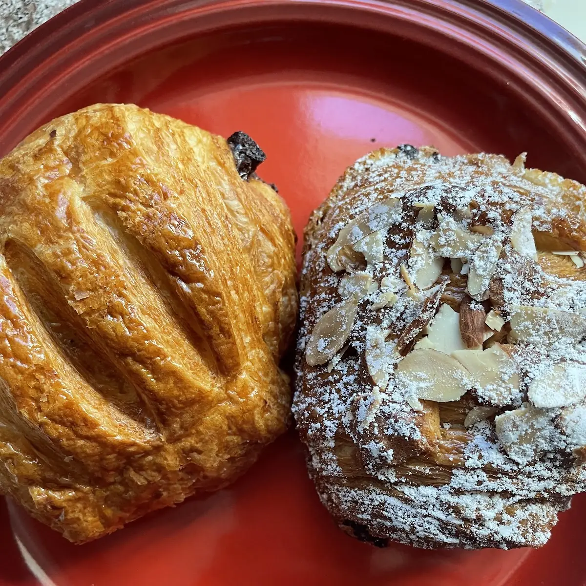 Chocolate Almond Croissant We