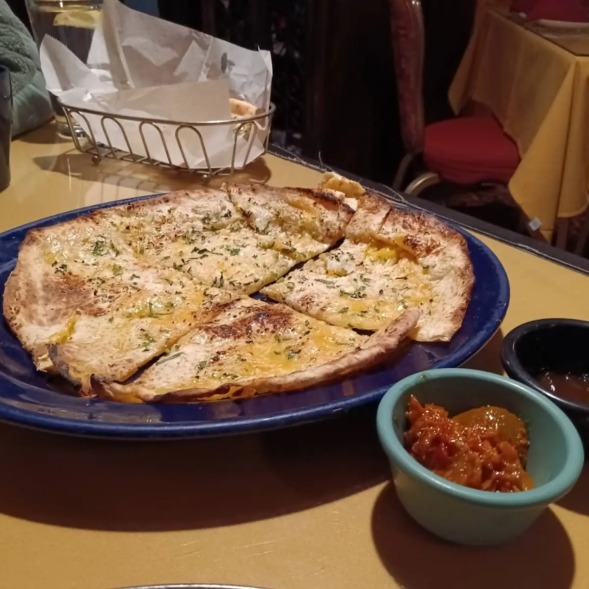 Cheese Garlic Naan