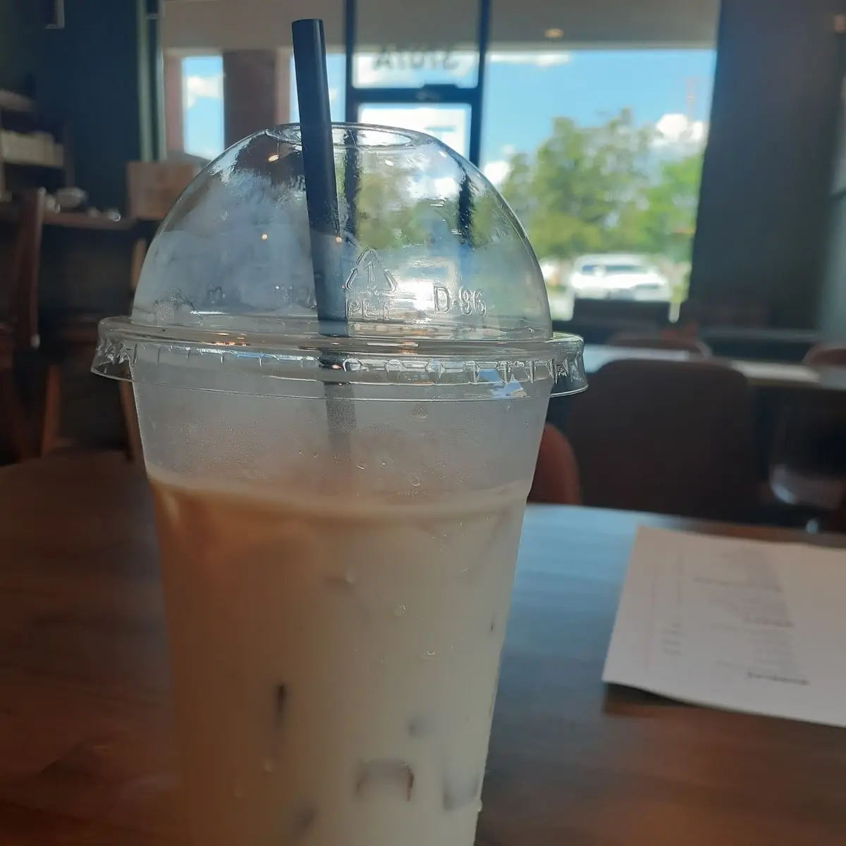 Chia Tea Latte with Vanilla