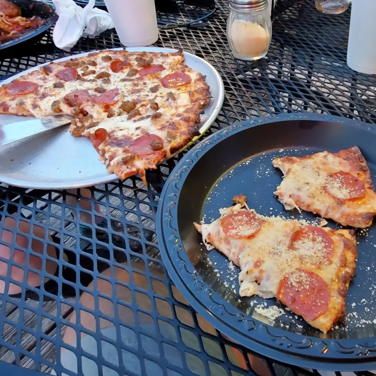 Pepperoni and Sausage Pizza