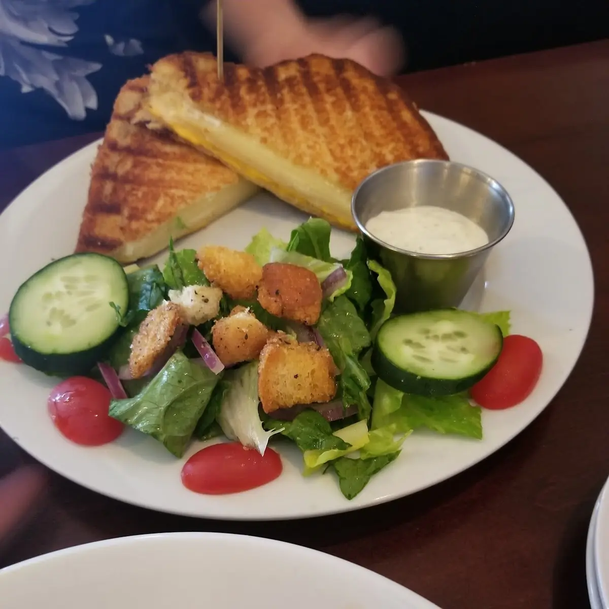 House Salad and Grilled Cheese