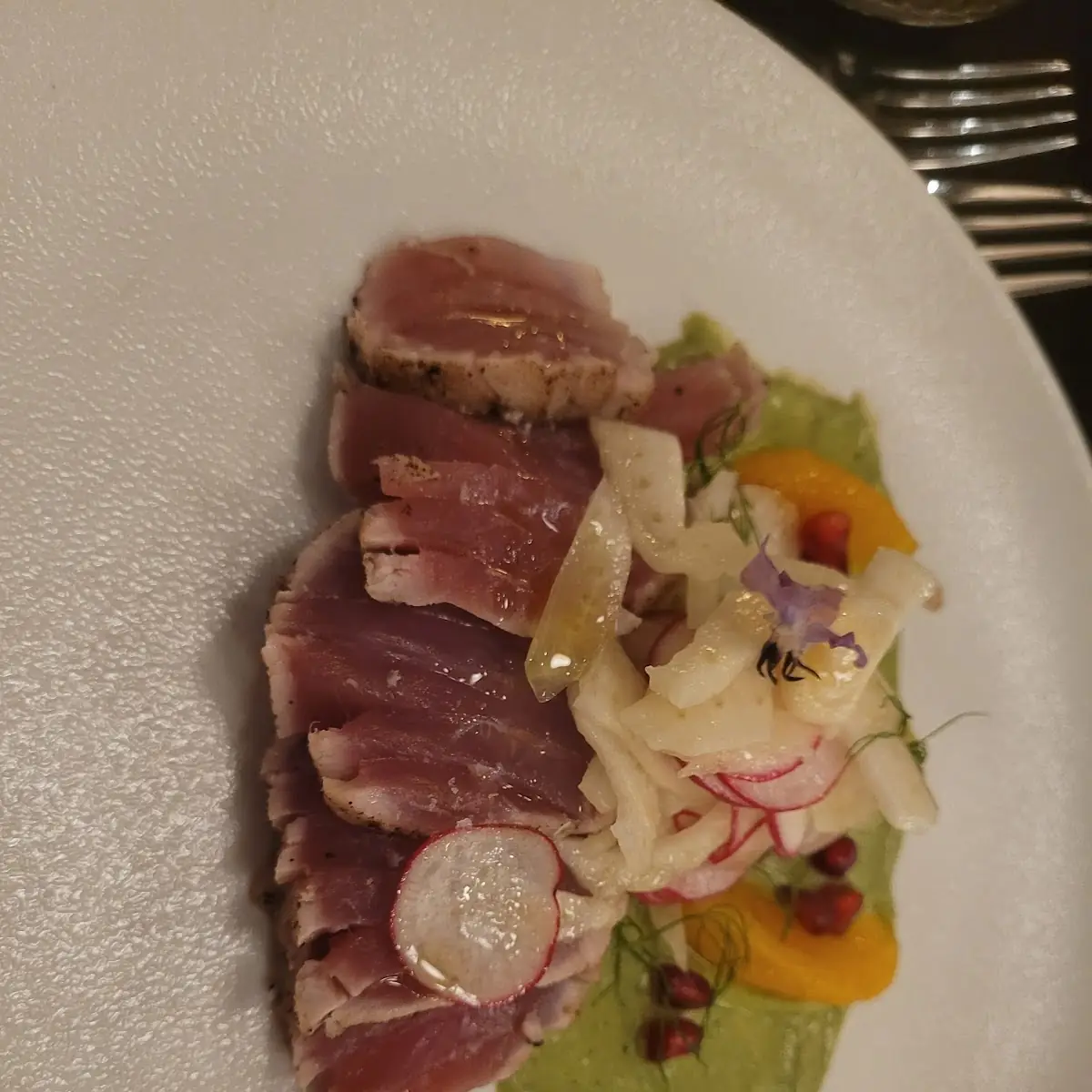 Big Eyed Tuna Crudo