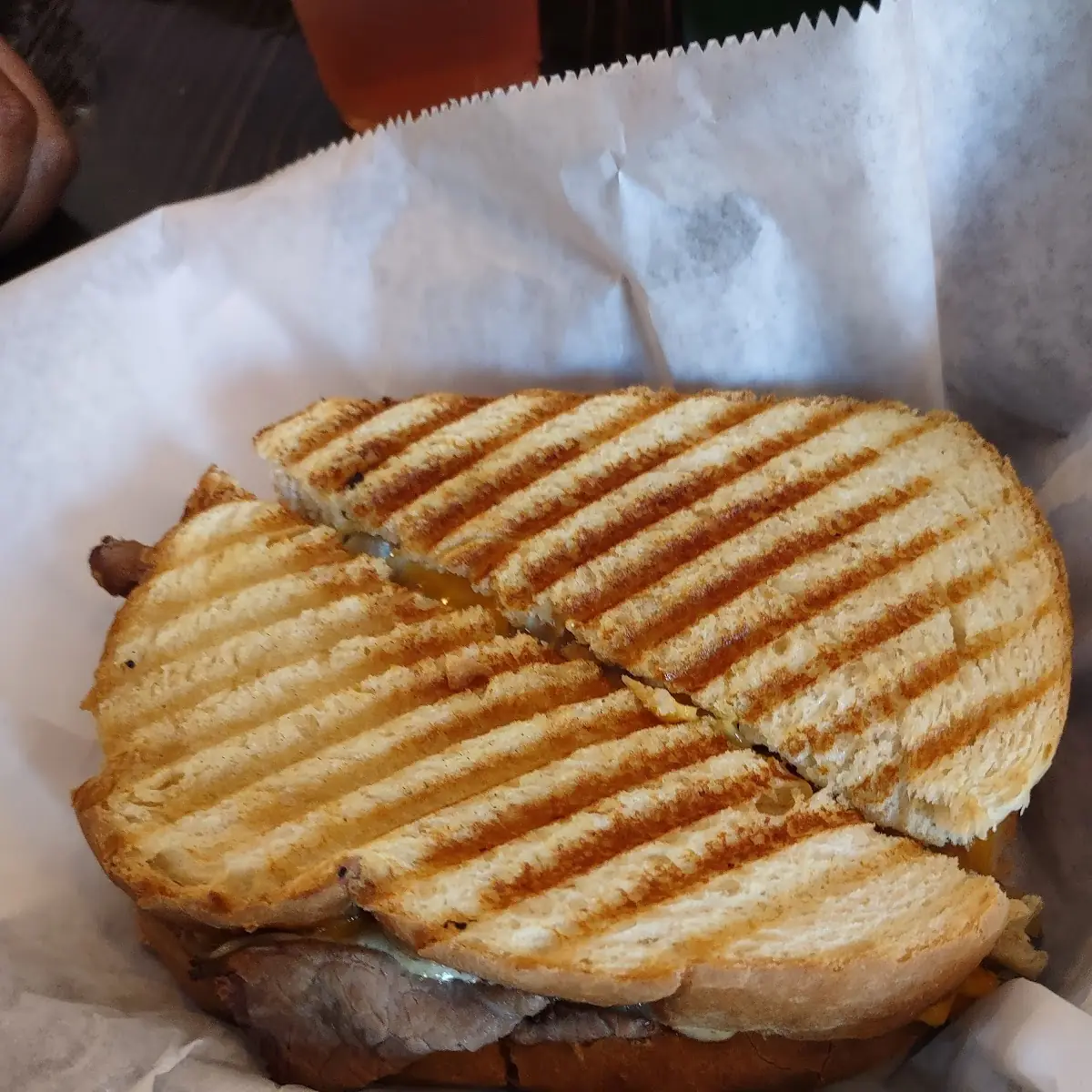 Roast Beef and Onion Cheddar Melt