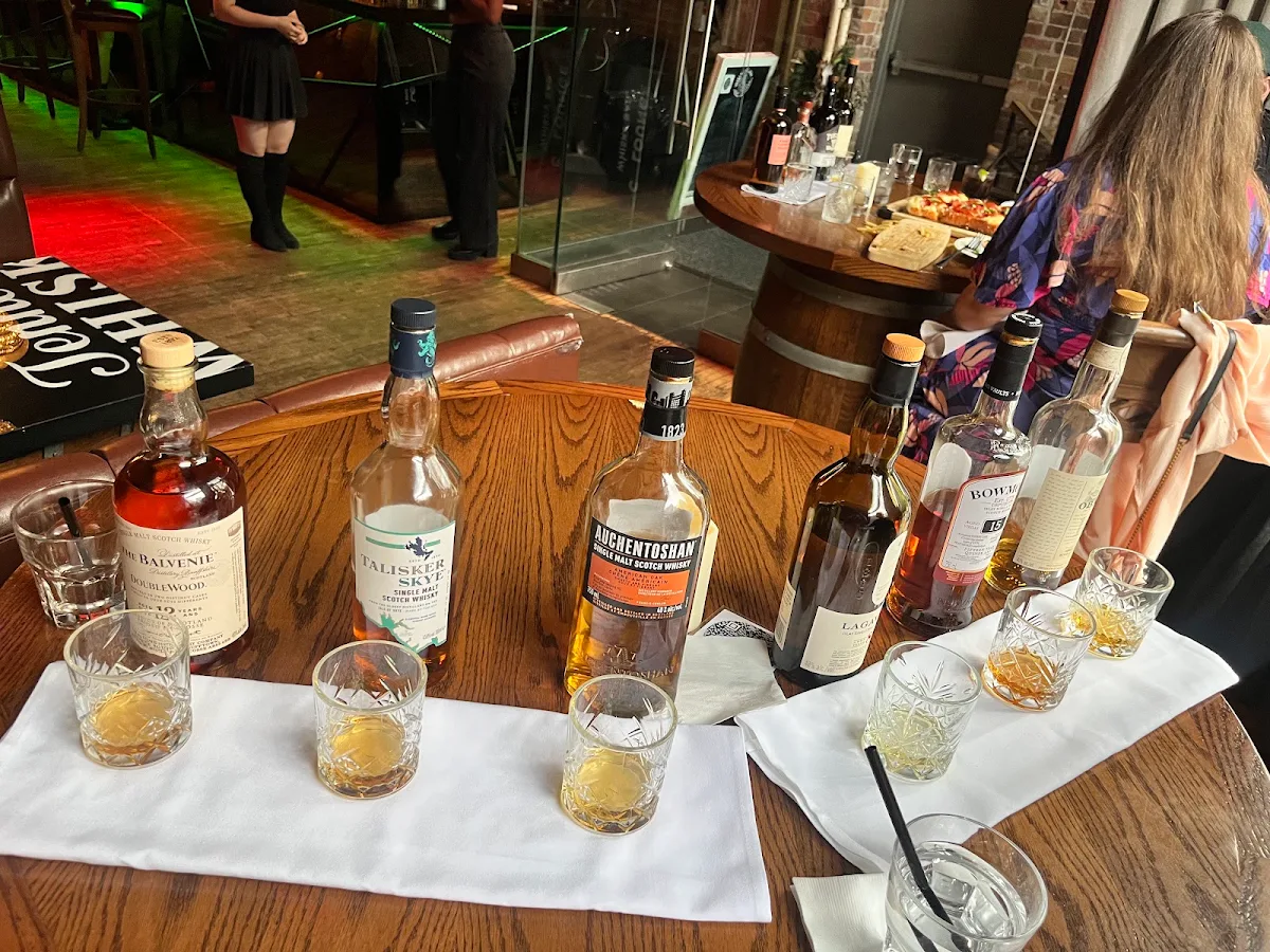 Whiskey Flight, CC Lounge and Whisky Bar