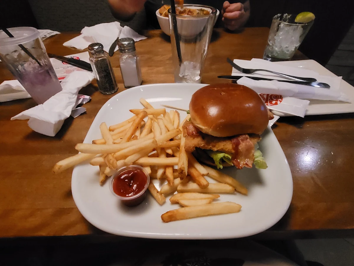 Honey Dill Chicken Burger