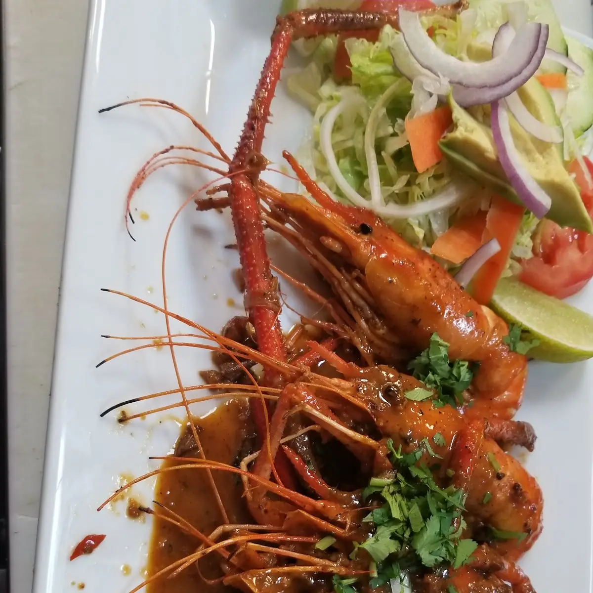 Langostinos Ala Diabla