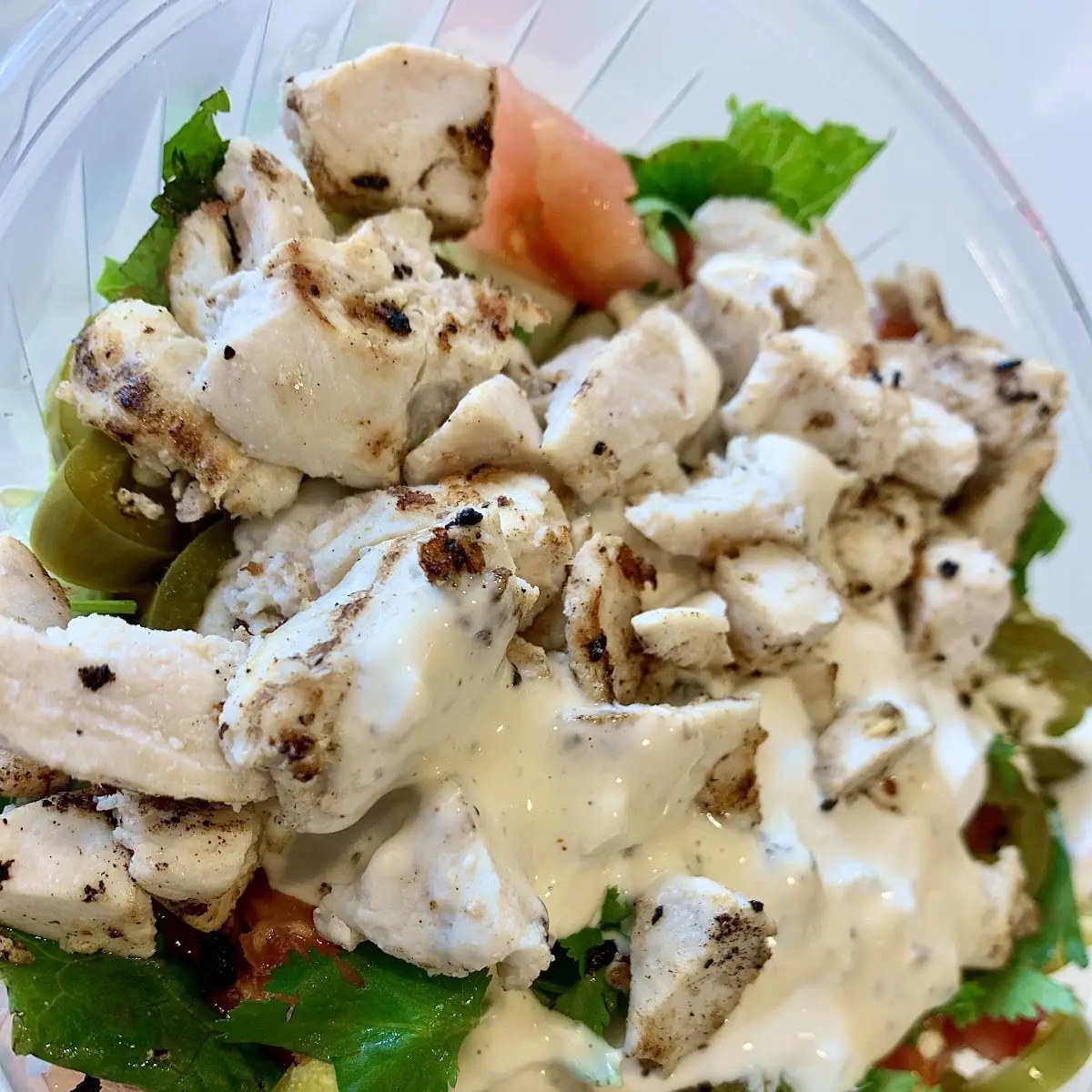 Tzatziki Chicken Rice Bowl