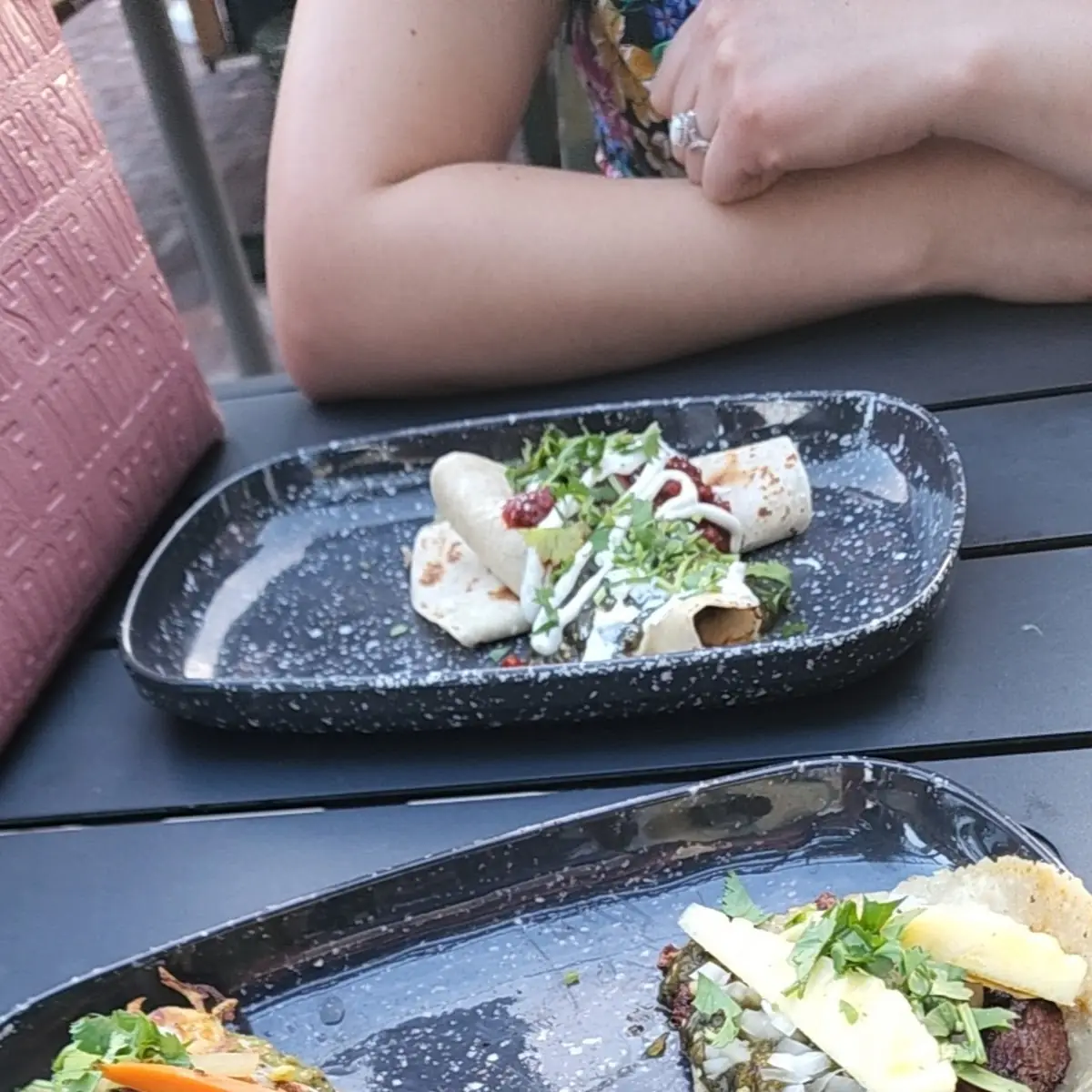 Carnitas Taco and Al Pastor Tacos