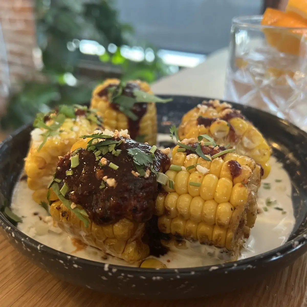 Charred Spiced Street Corn
