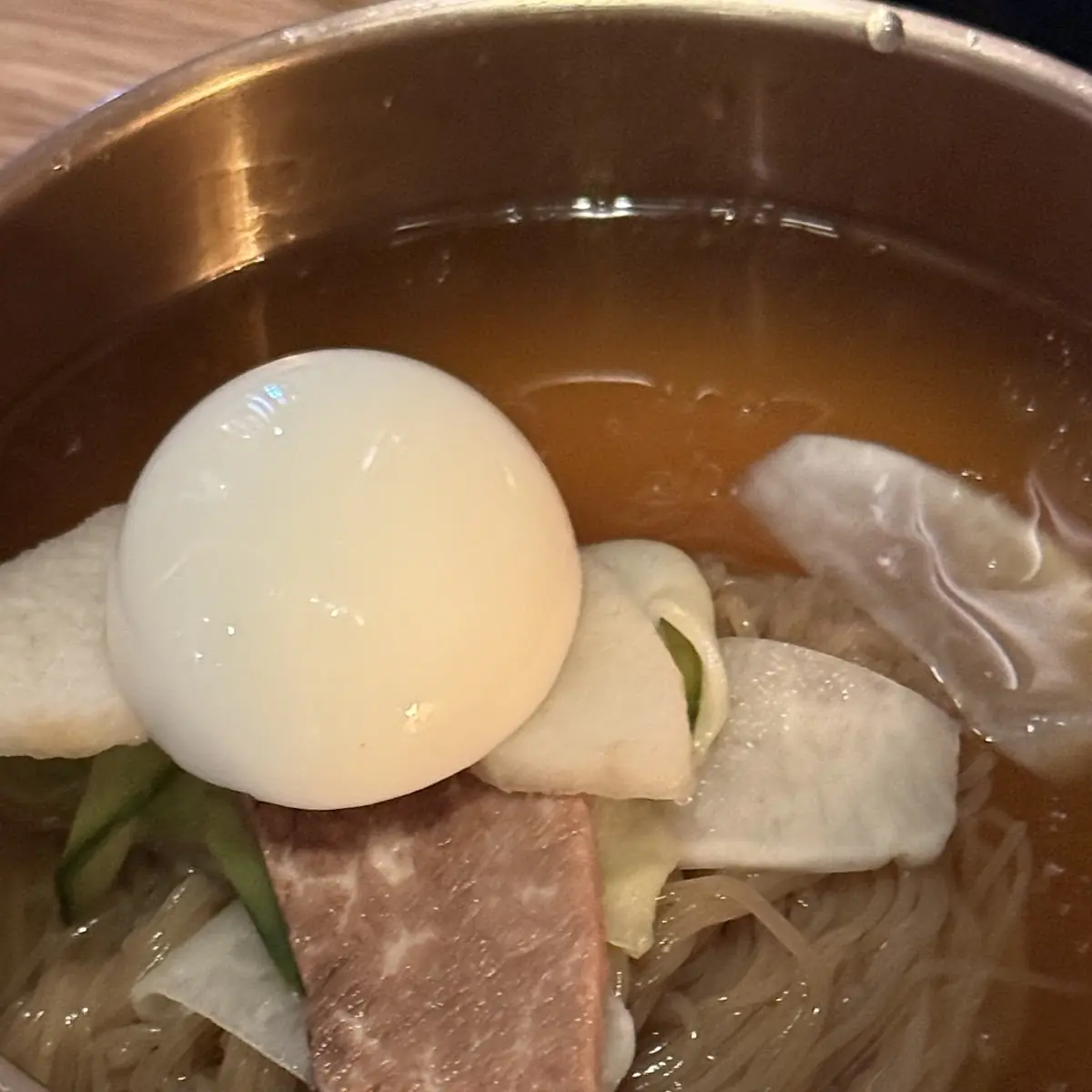 Cold Buckwheat Noodle Soup