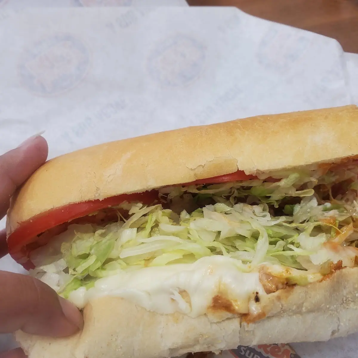 Chicken Buffalo Chicken Cheese Steak Sandwich