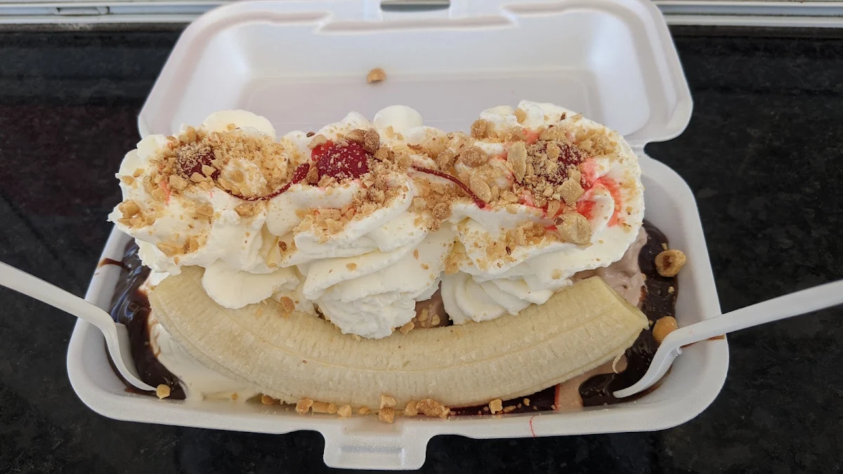Banana Split Ice Cream