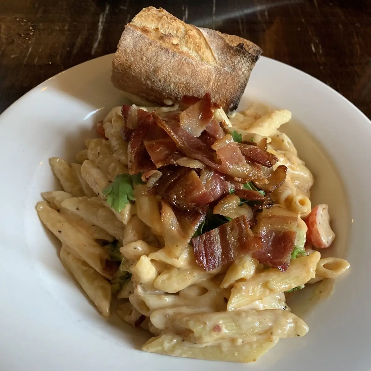 Mac and Cheese with Bacon