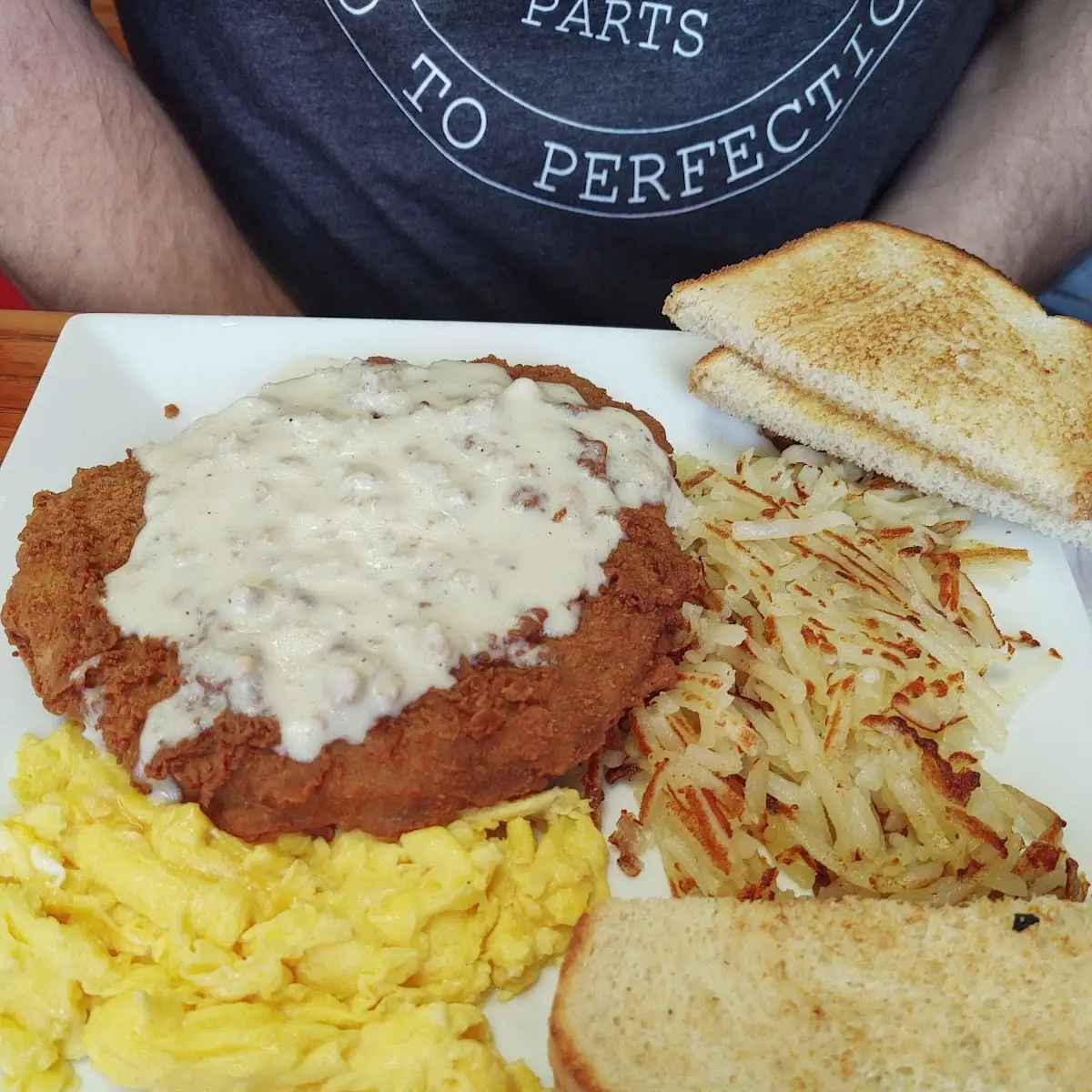Country Fried Steak Breakfast