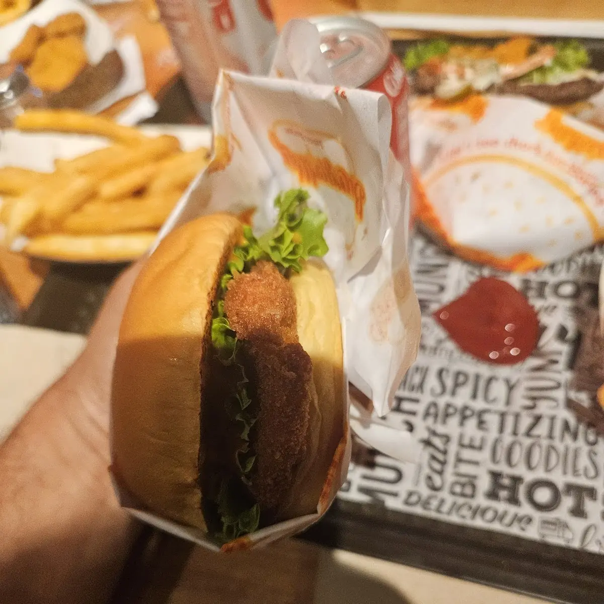 The Crispy Chicken Burger