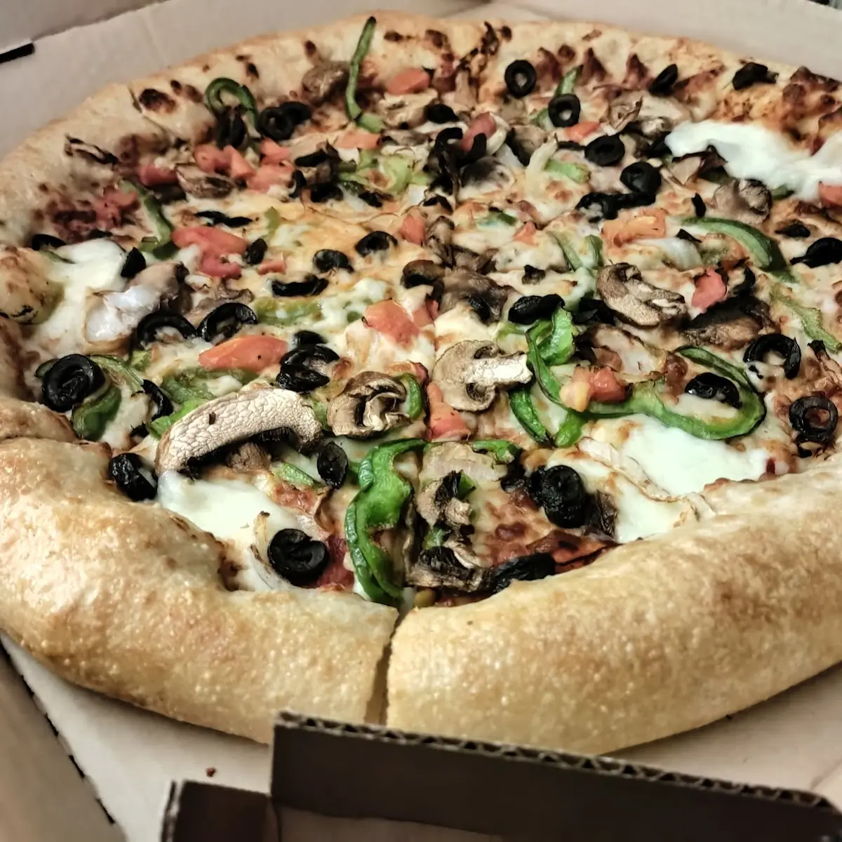 Stuffed Veggie Pizza