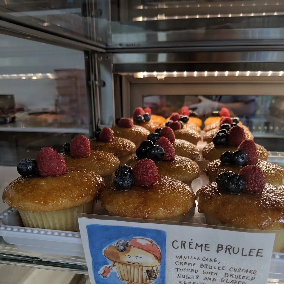 Creme Brulee Cupcake