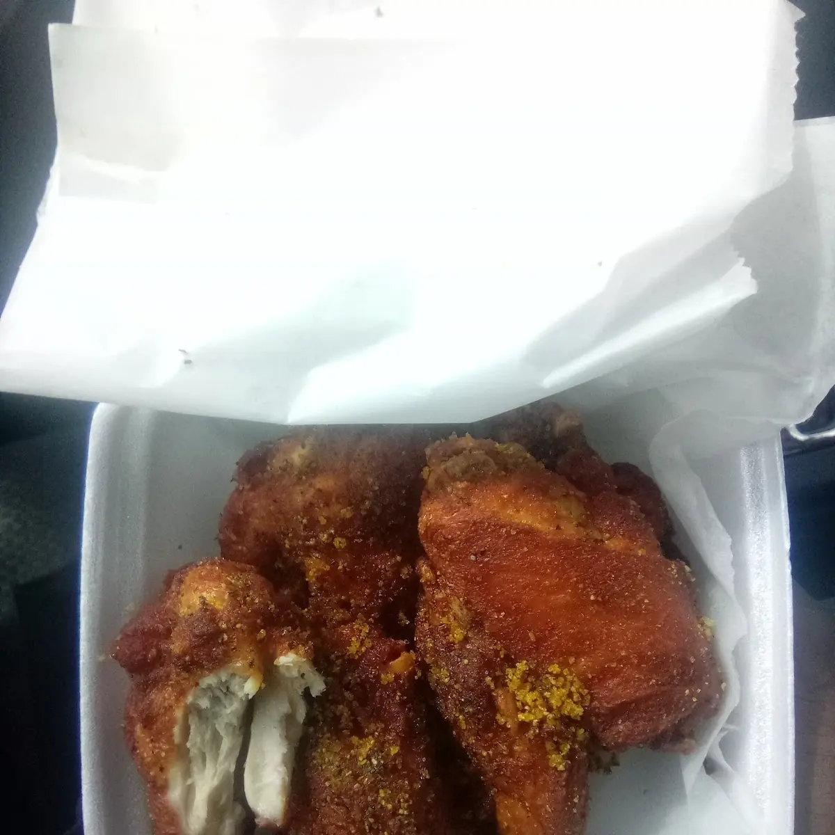 6 Piece Lemon Pepper Wings
