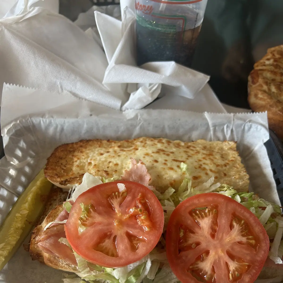 Ham and Cheese Sandwich