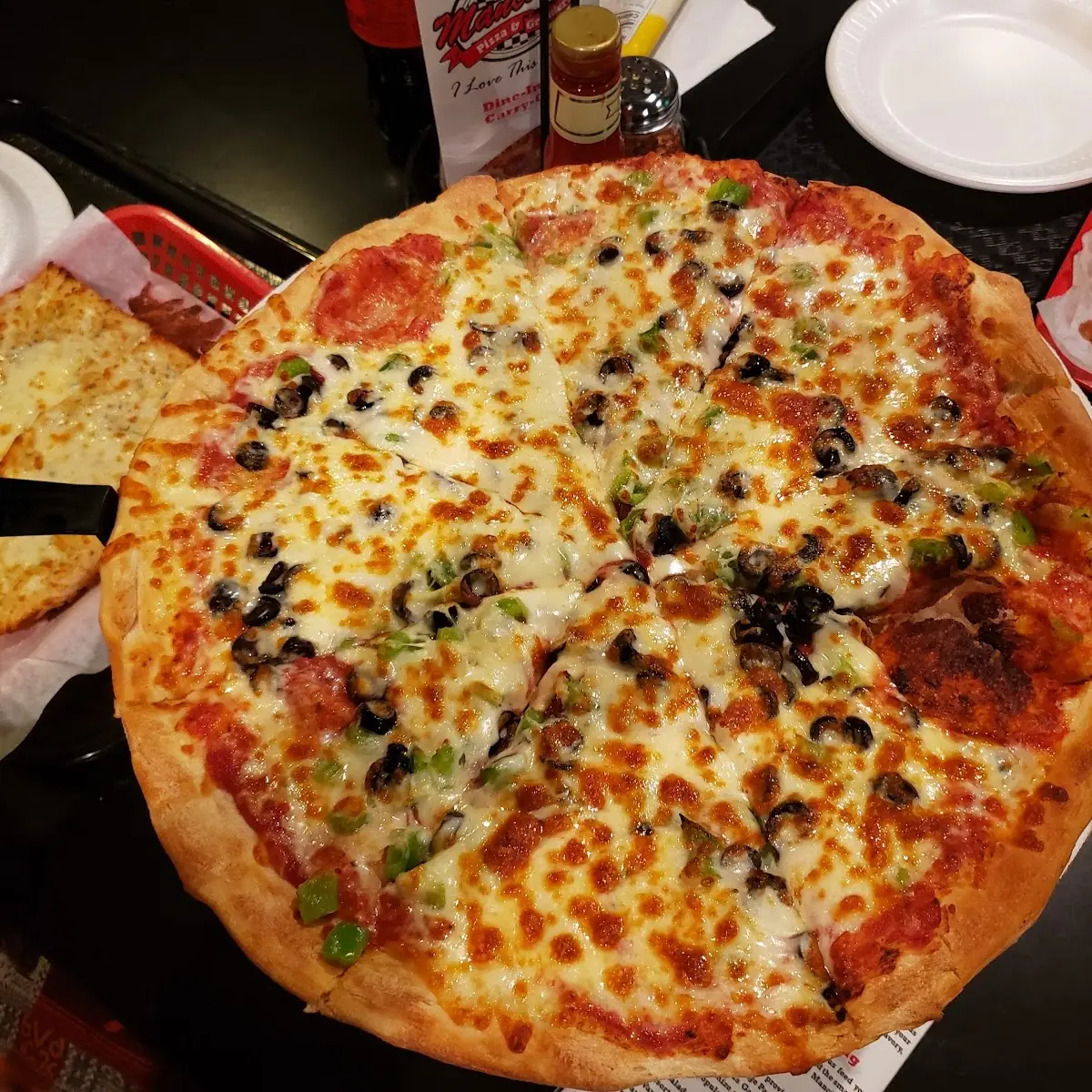 Thick Crust Veggie Pizza