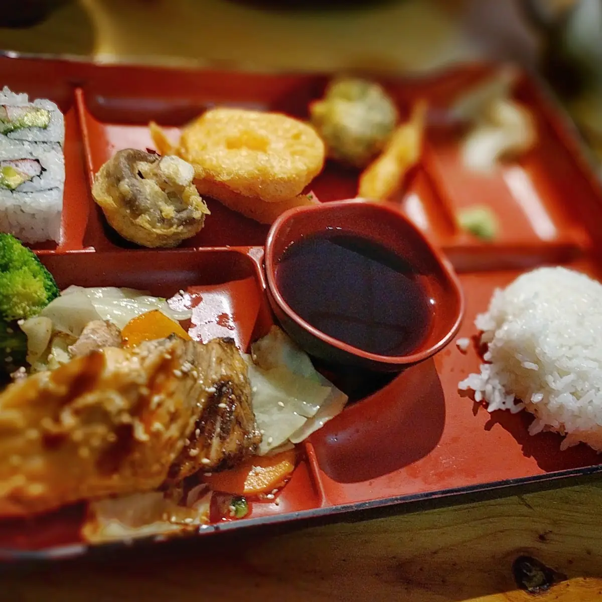 Salmon Bento