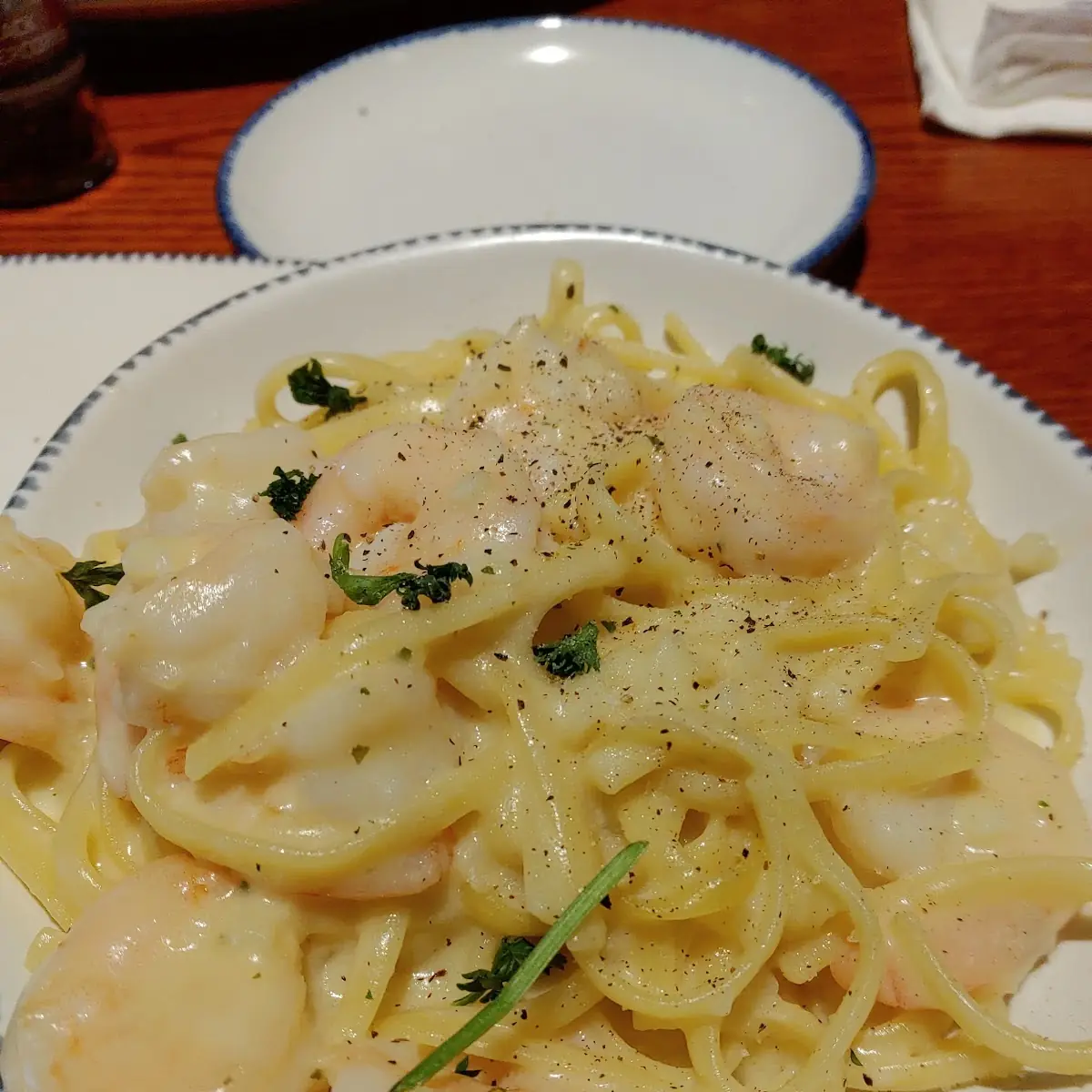 Shrimp Alfredo