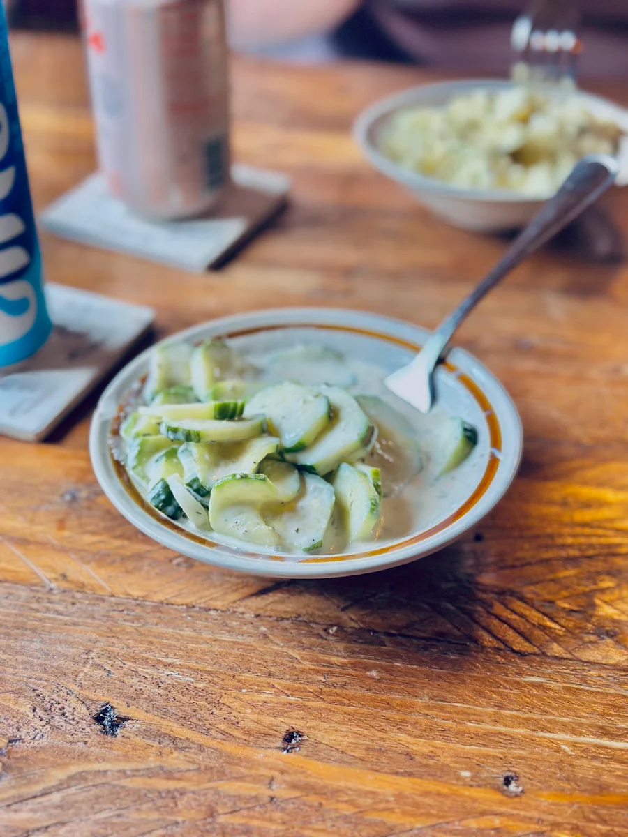 Homemade Cucumber Salad