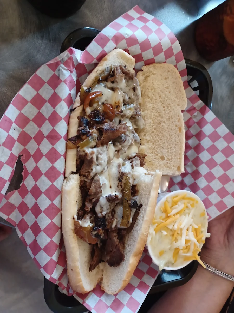 Philly Cheese Steak Sandwich