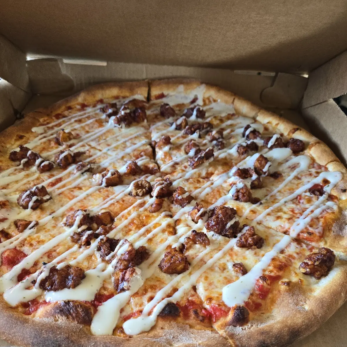 BBQ Chicken and Ranch Pizza