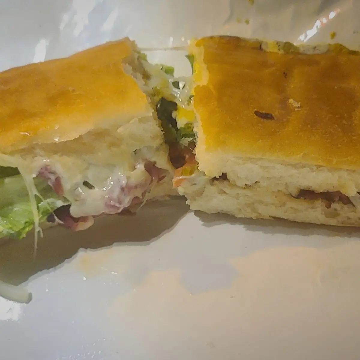 Hot Pastrami Sandwich