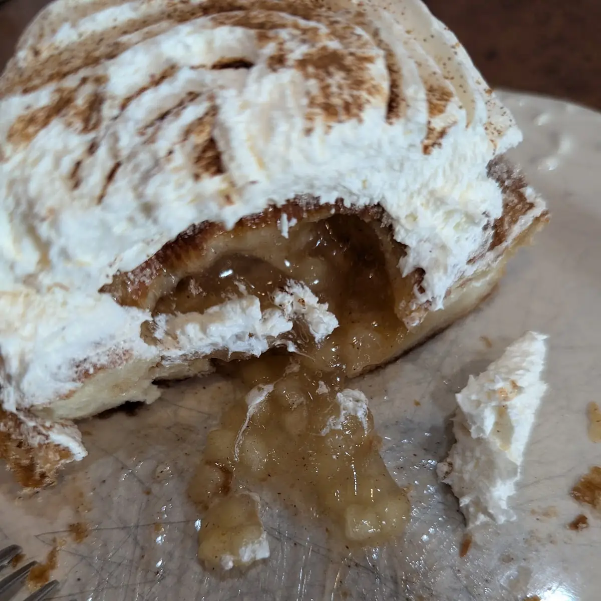 Apple Pie Layered Doughnut