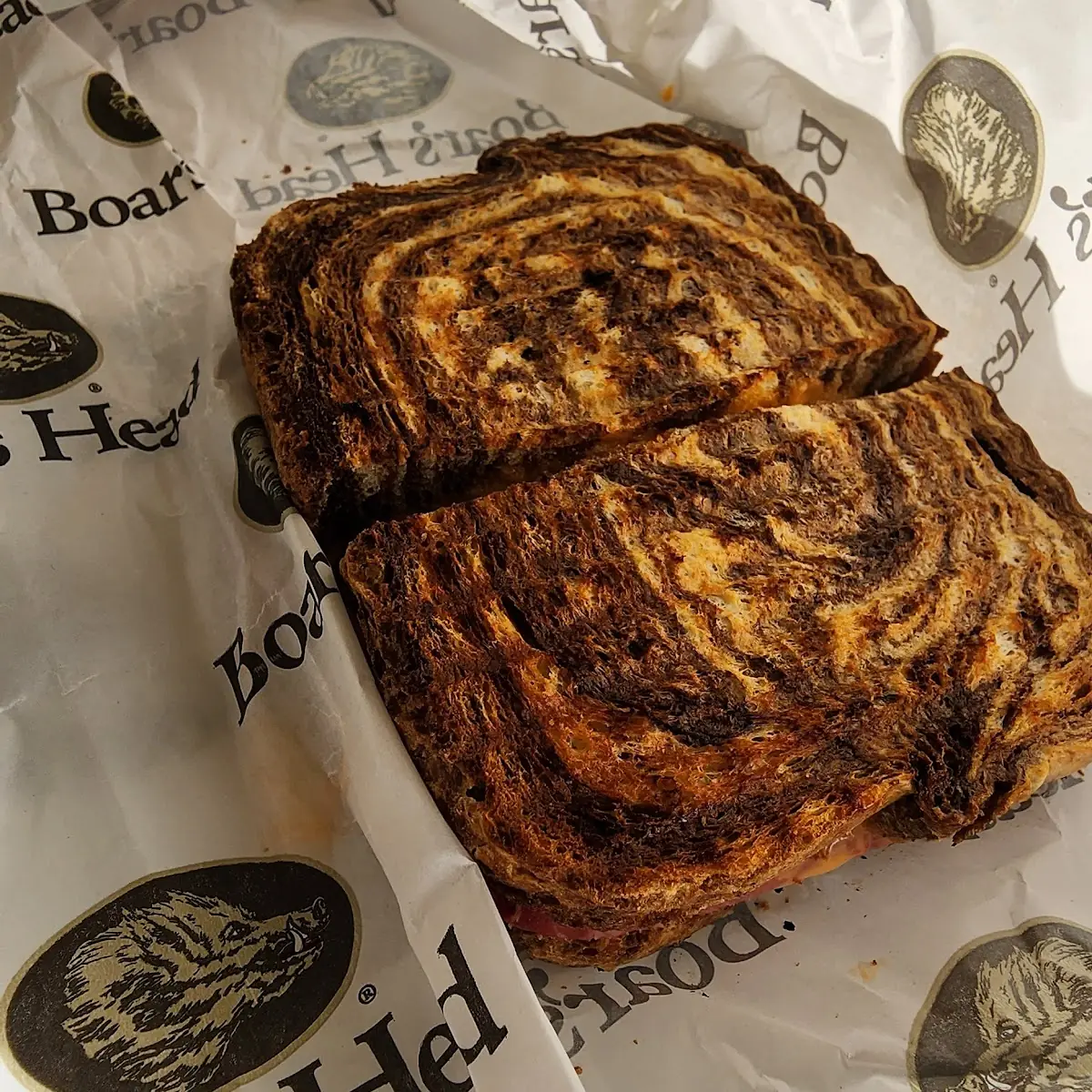 Corned Beef Reuben Panini