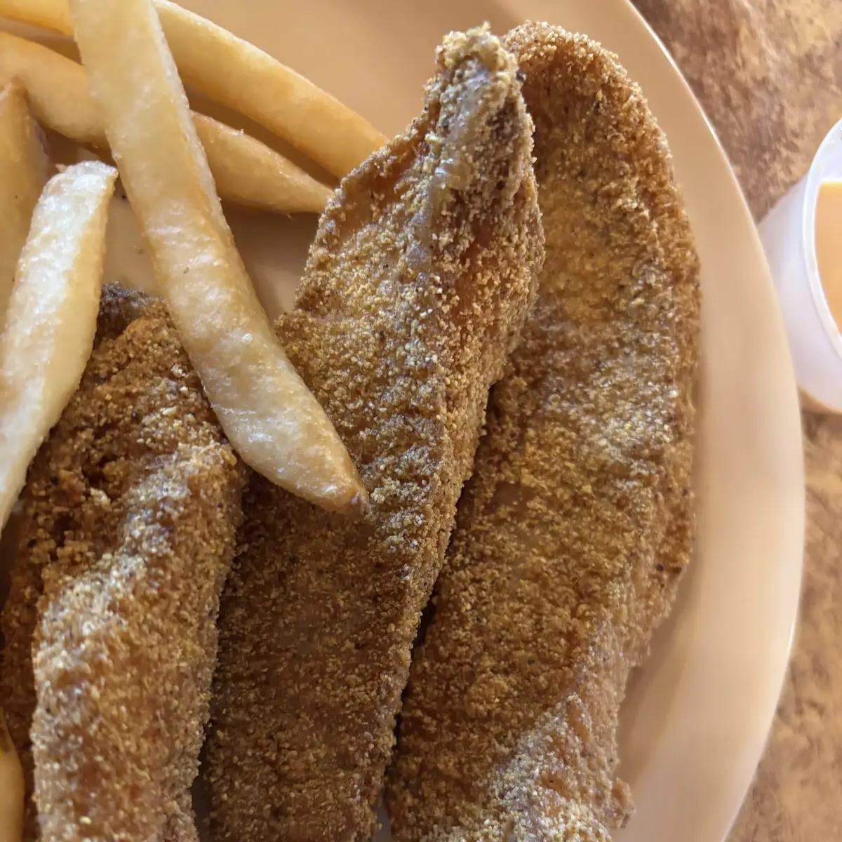 Catfish with Green Beans