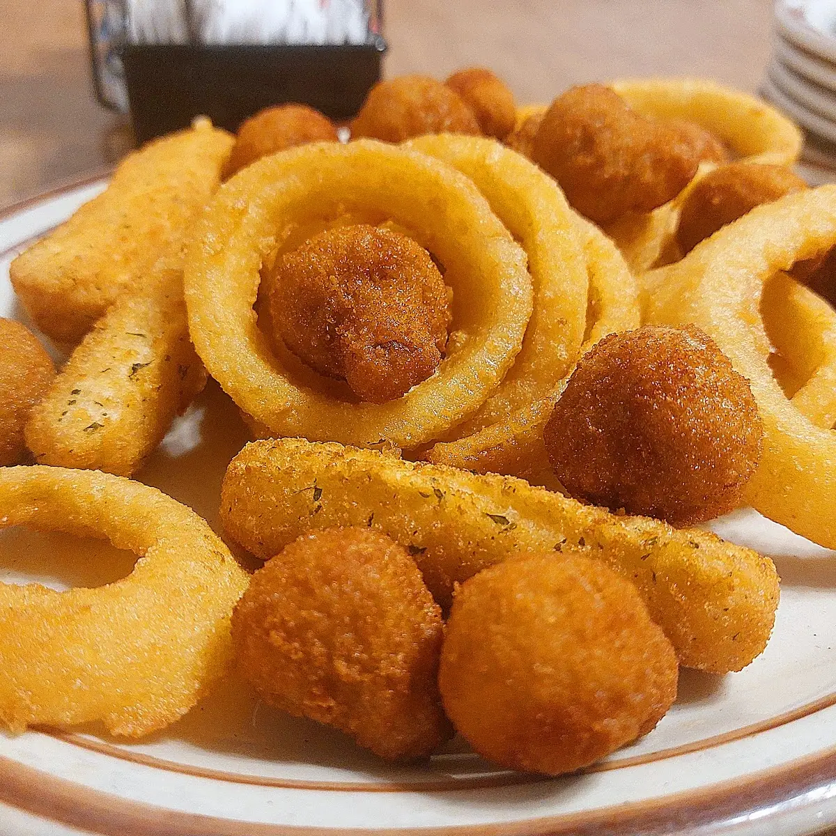 Batter-Dipped Onion Rings