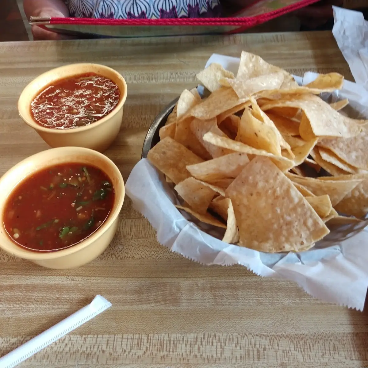 Chips Salsa and Chips