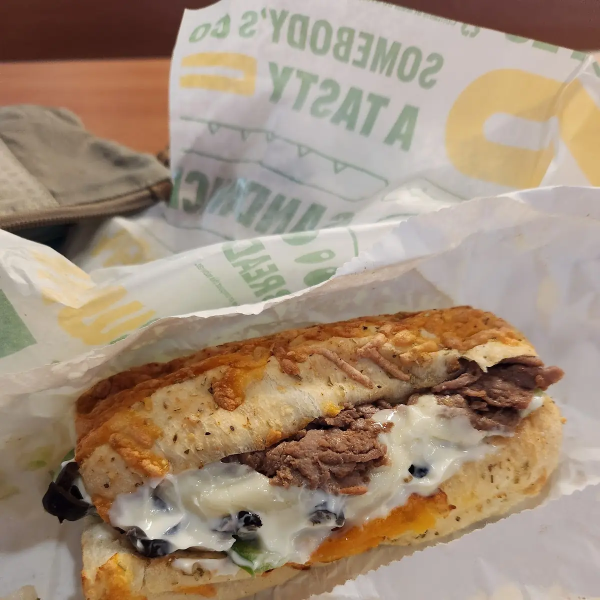 6 Philly Cheese Steak Sub