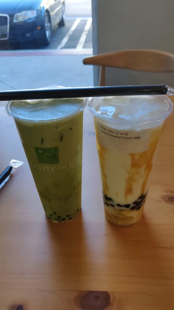 Salted Caramel Milk Tea