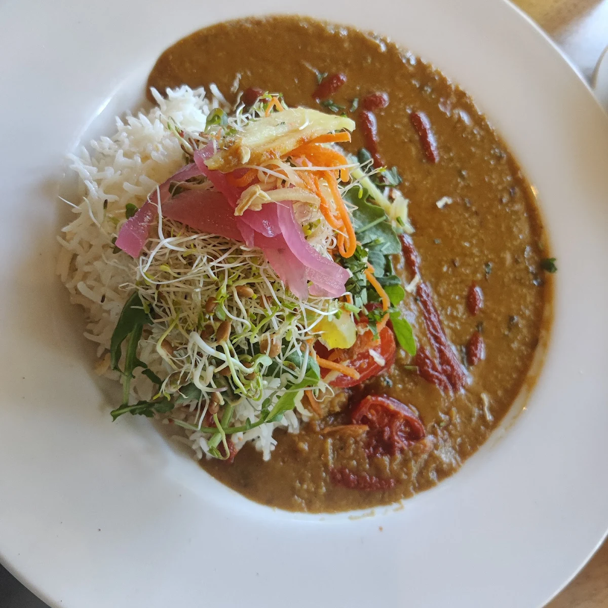 Dal Rice, The Curry Cottage - Tap & Grill