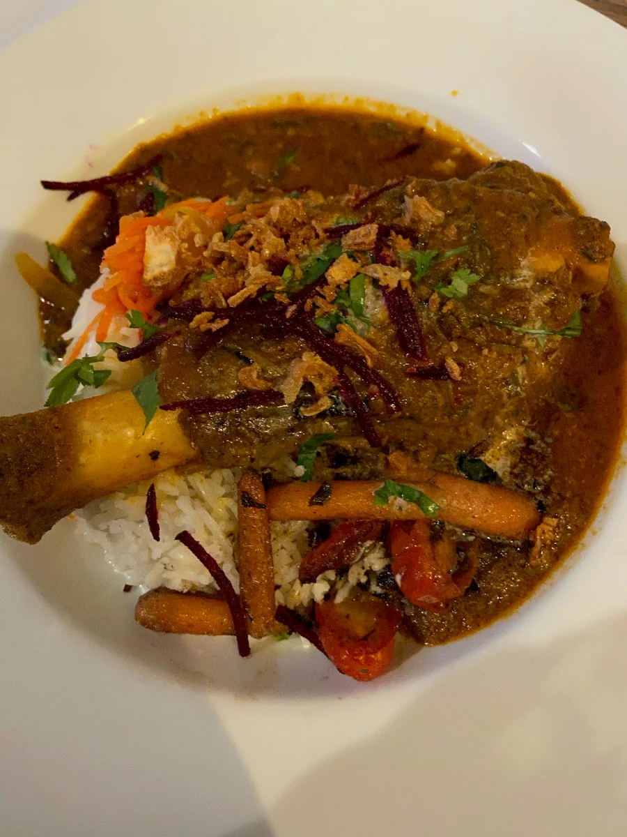 Lamb Shank, The Curry Cottage - Tap & Grill