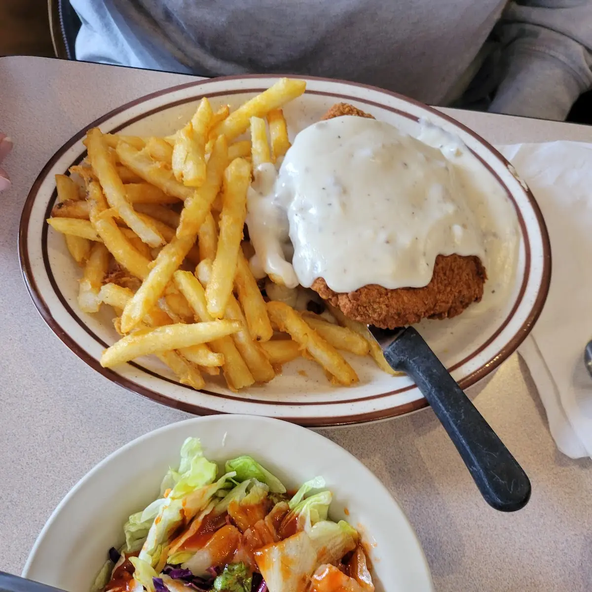 Chicken Fried Steak& Fries