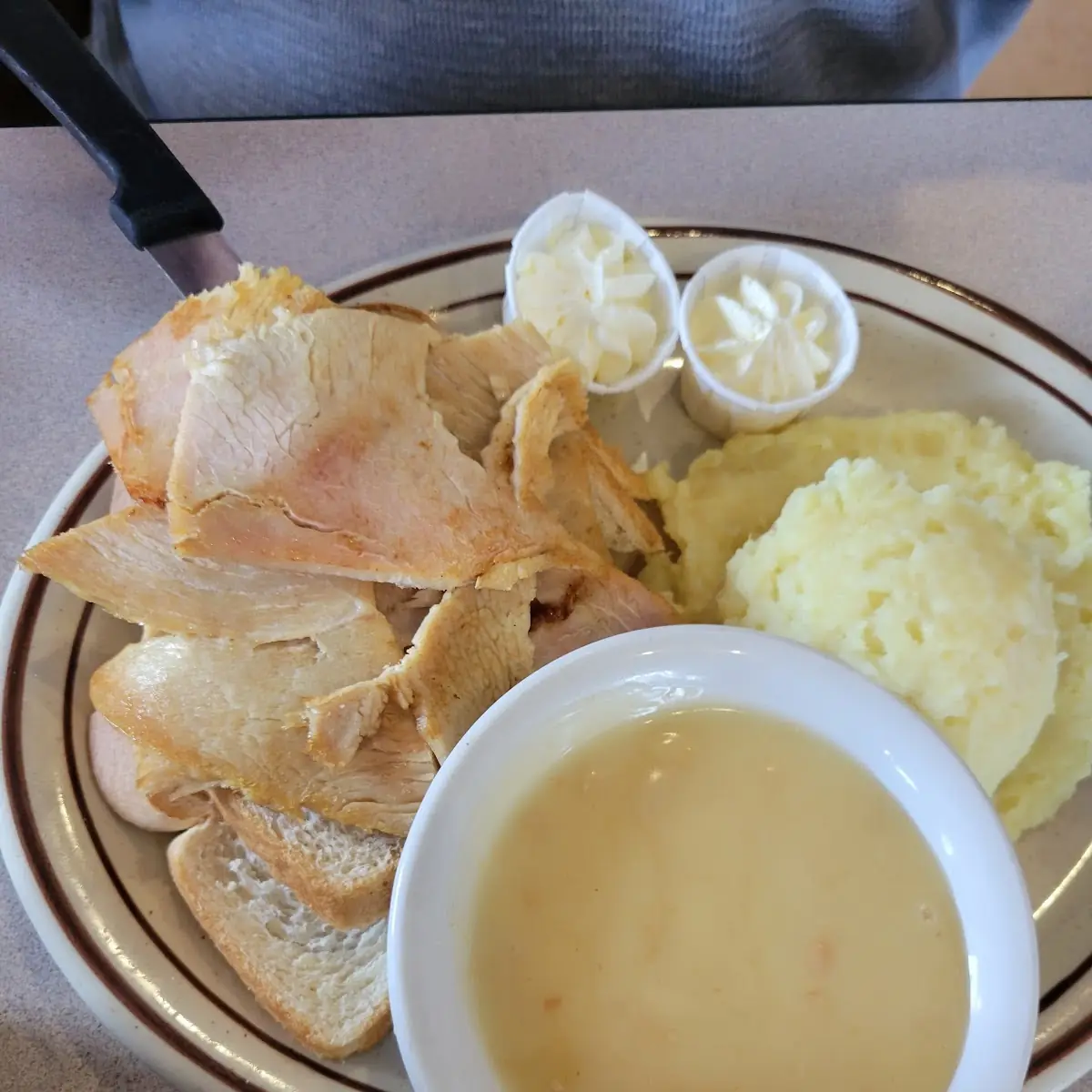 Open Face Turkey Sandwich