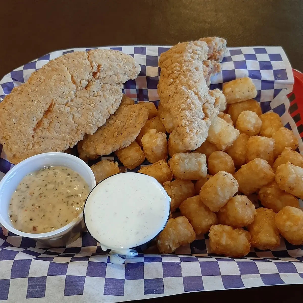 Chicken Tenders and Tots