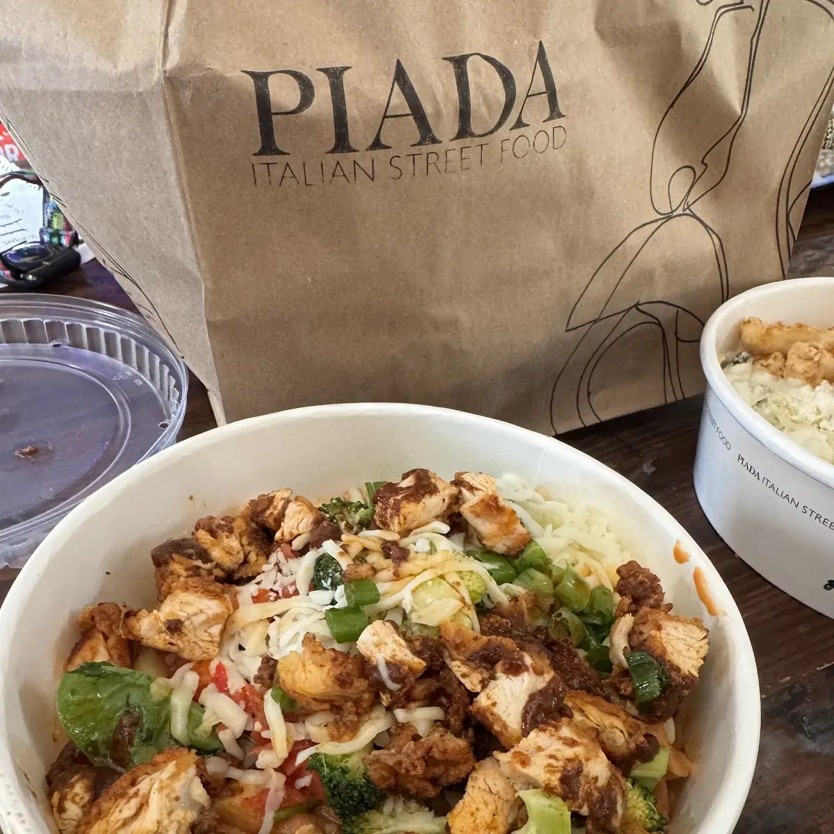 Crispy Chicken blt Piada