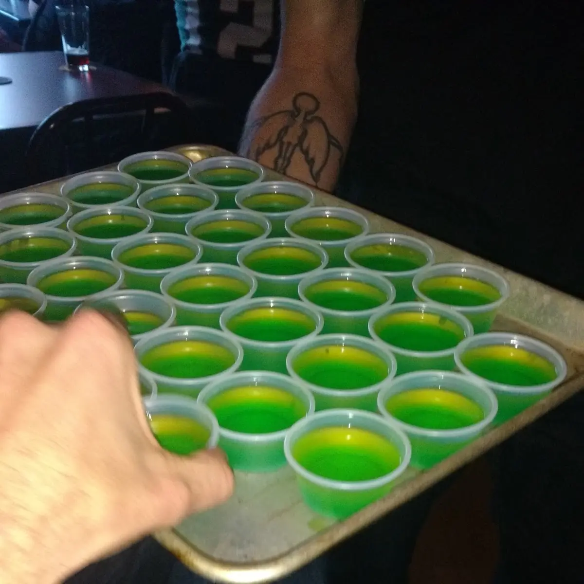 Jello Shots for Packer Touchdowns