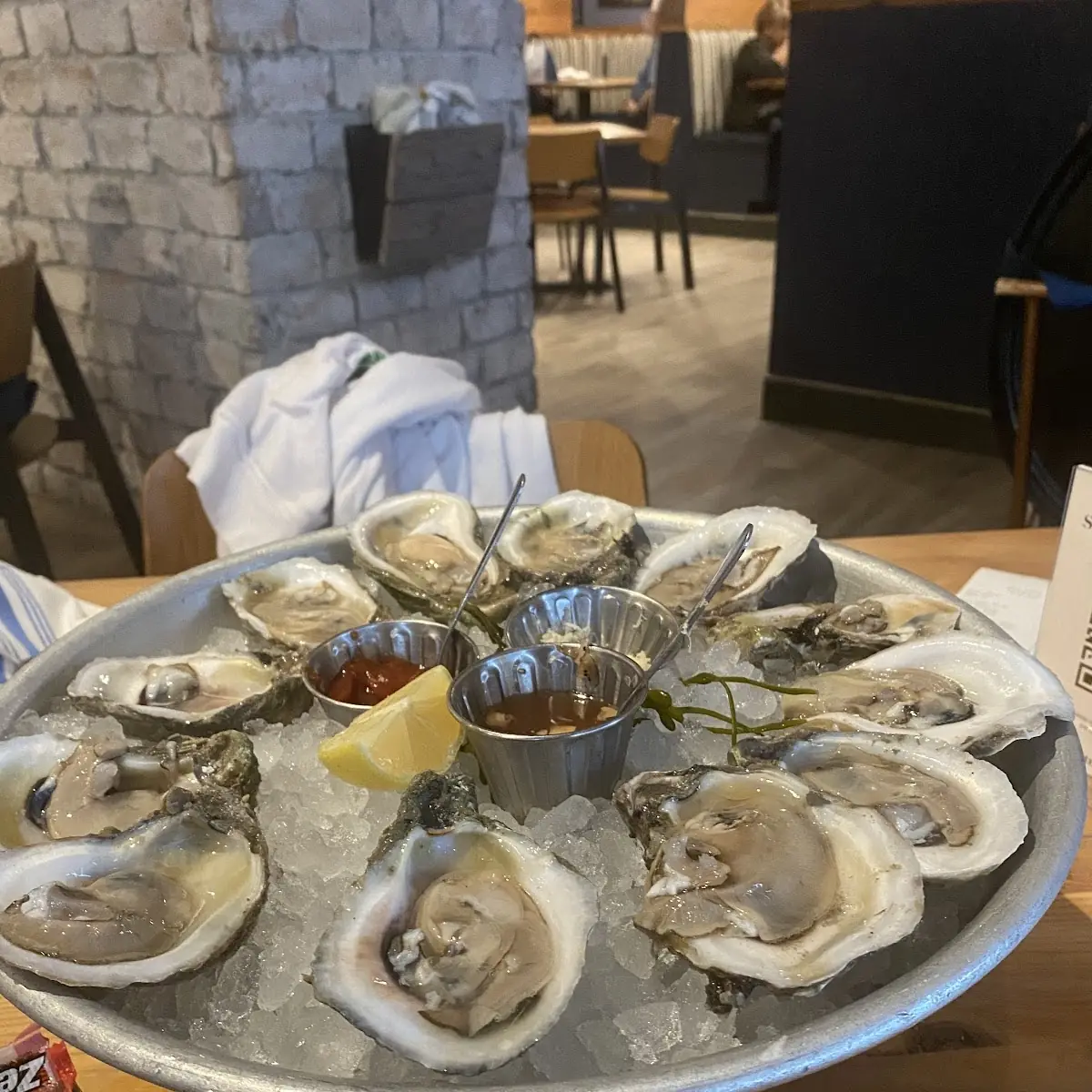 Fresh Oysters on the Half Shell