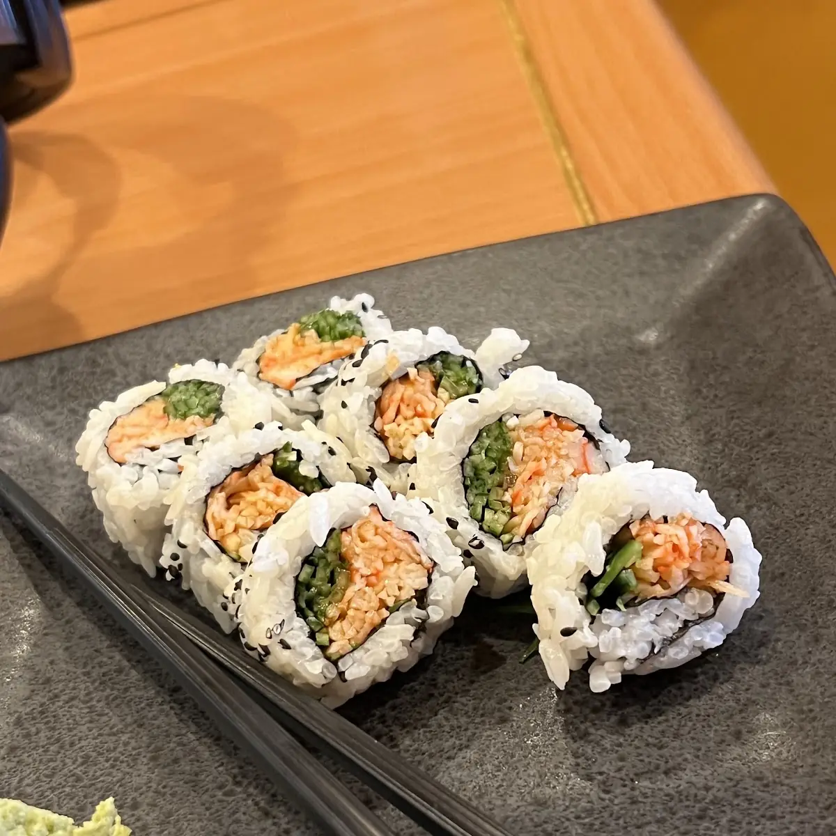 Alaska Roll and Shrimp Tempura