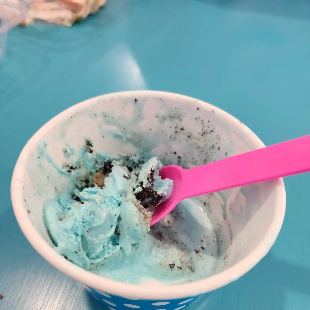Blue Raspberry Sorbet 4 Oz Cup